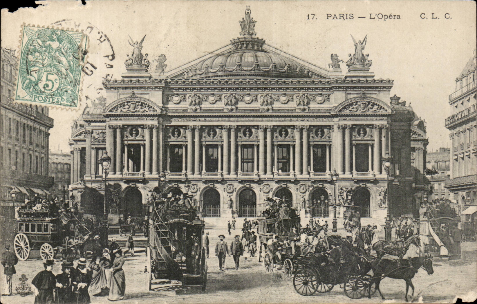 Paris CPA L'opera