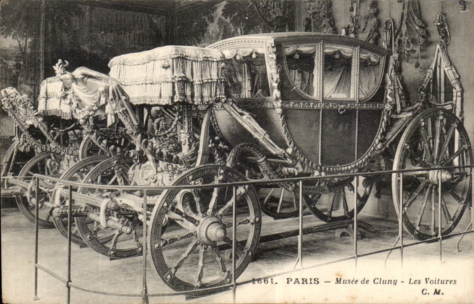 Paris CPA Museum of Cluny