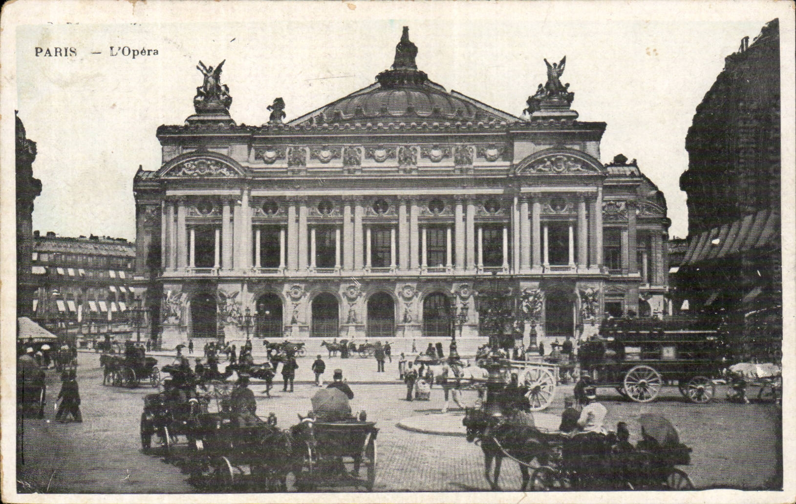 Paris CPA L'opera