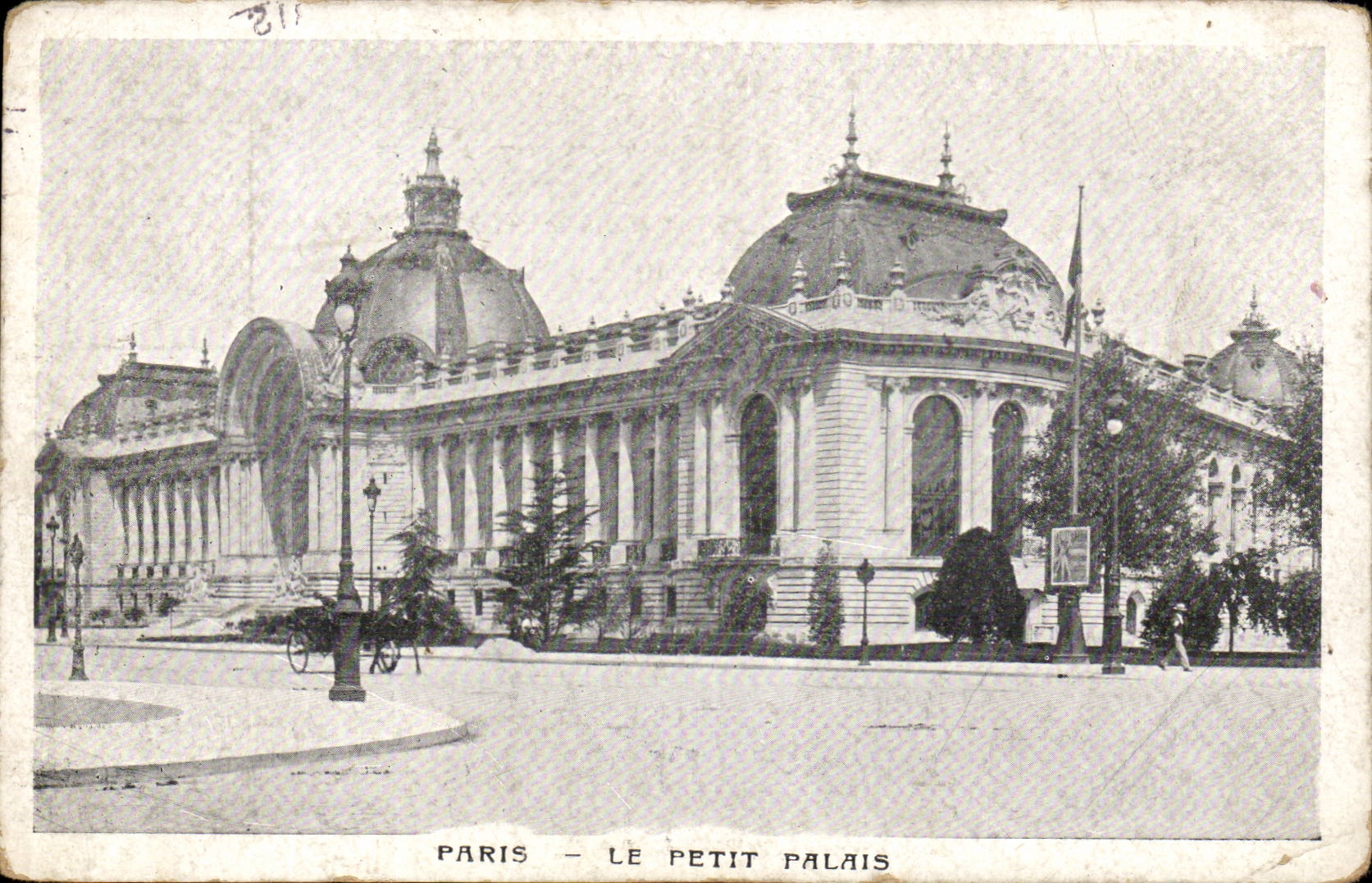 Paris CPA the small palace