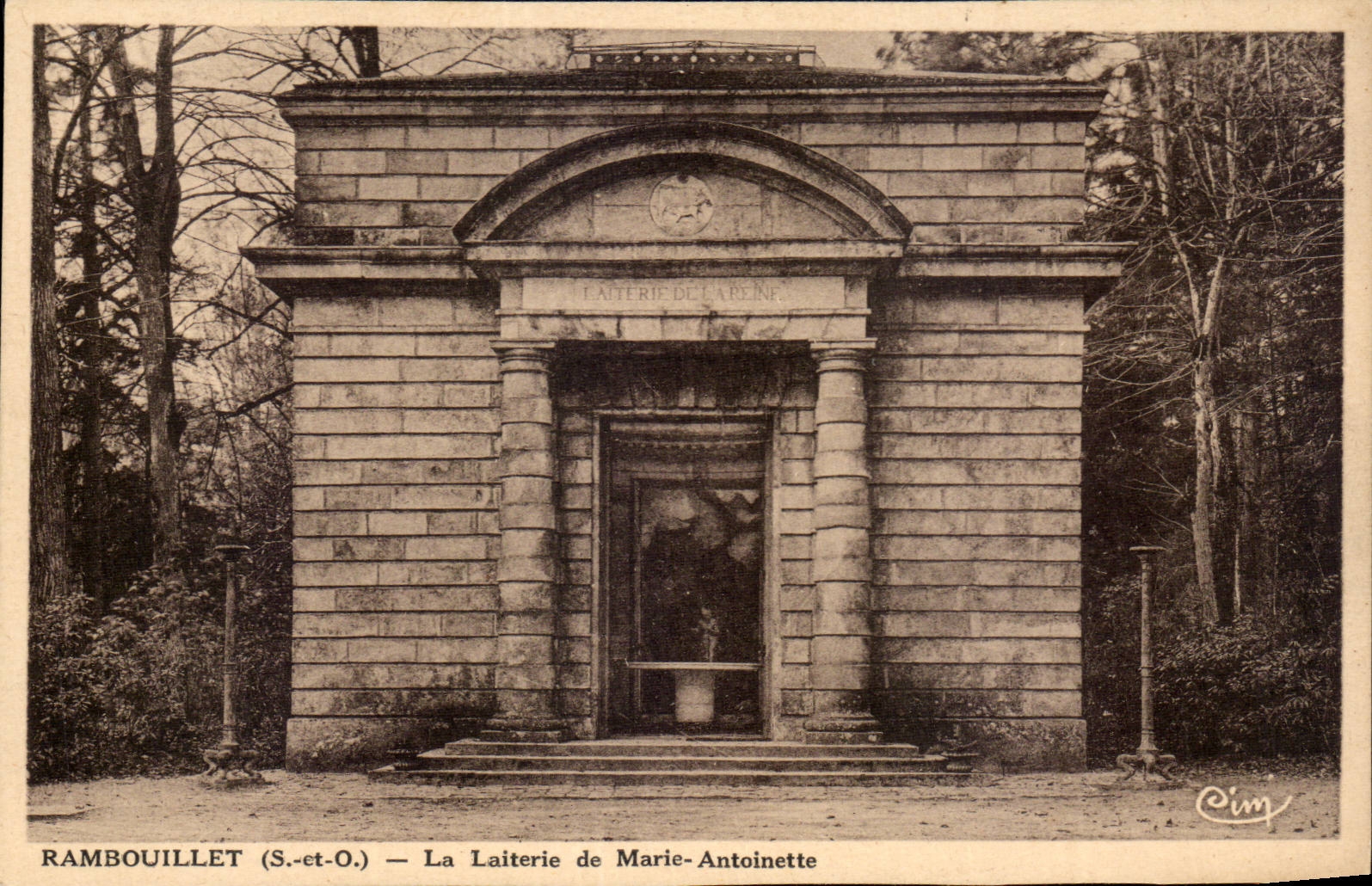 Rambouillet CPA dairy of Marie Antoinette