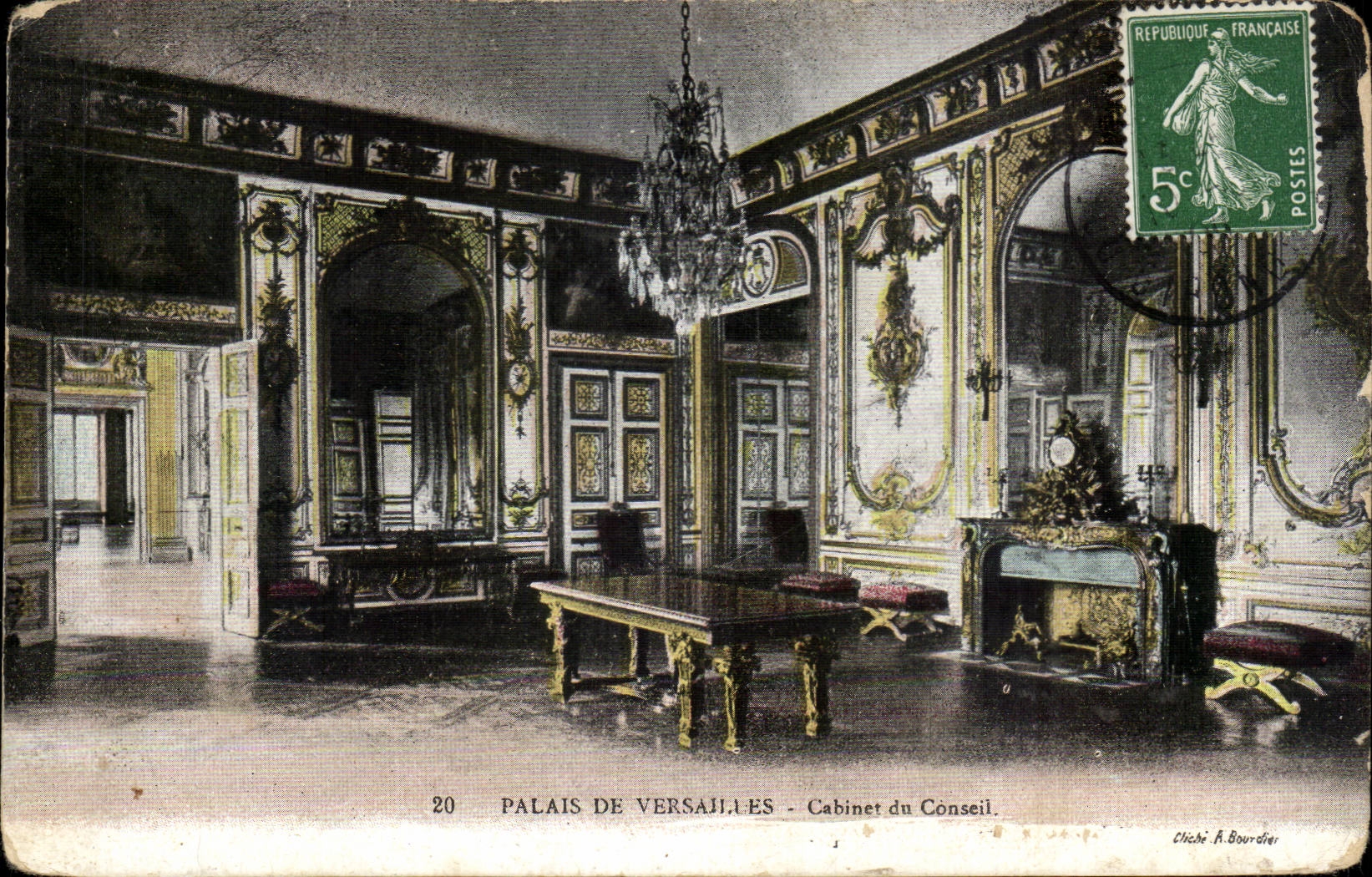 Palate of Versailles CPA Cabinet of the council