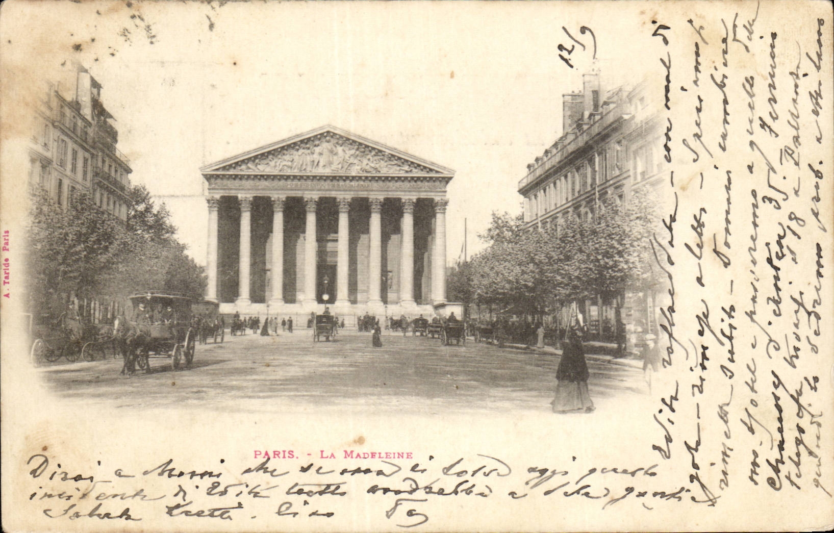 Paris CPA the Madeleine