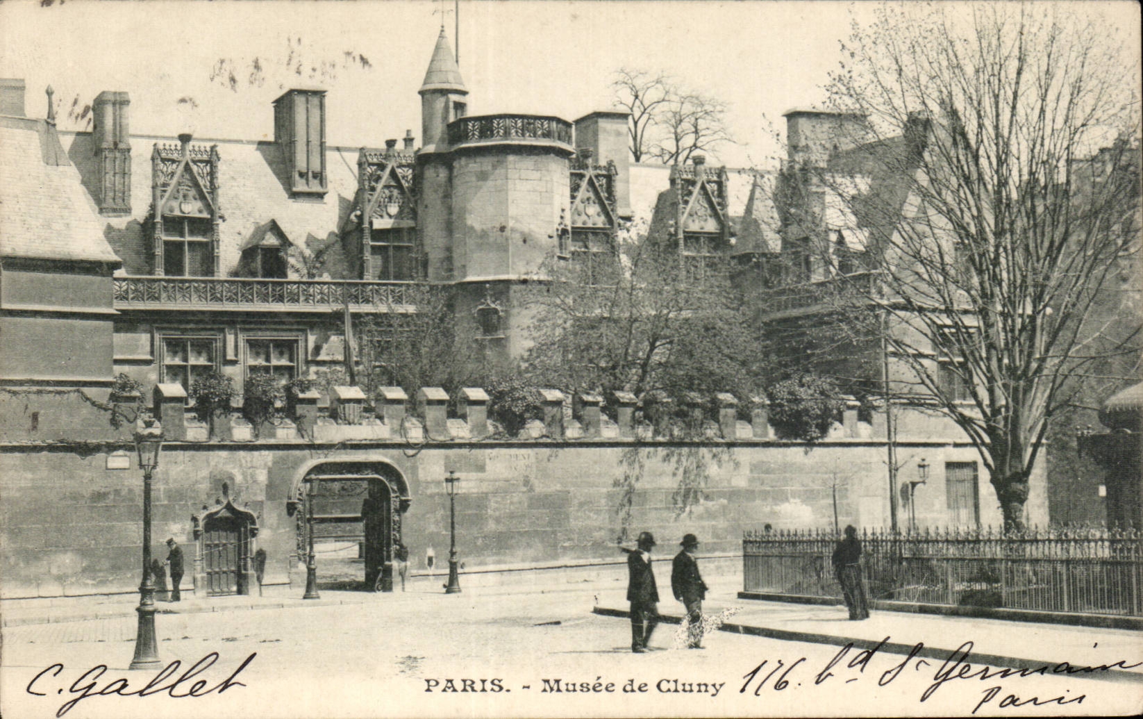Paris CPA Museum of Cluny