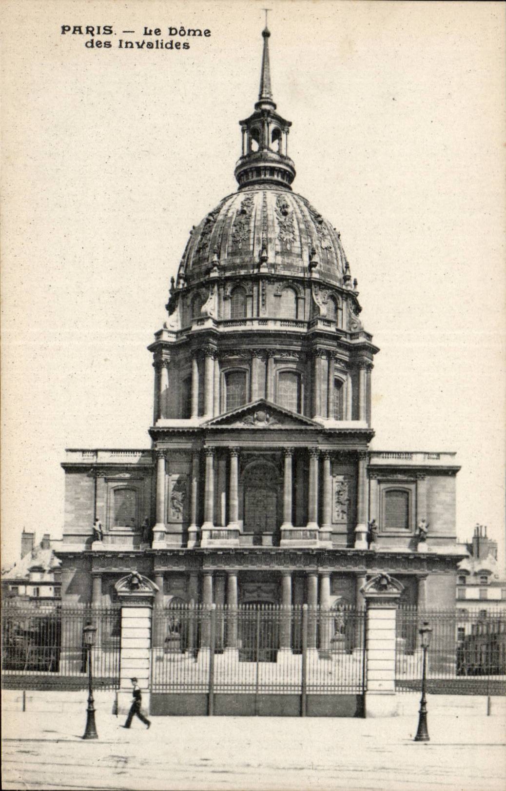 Paris CPA the Dome of Invalides