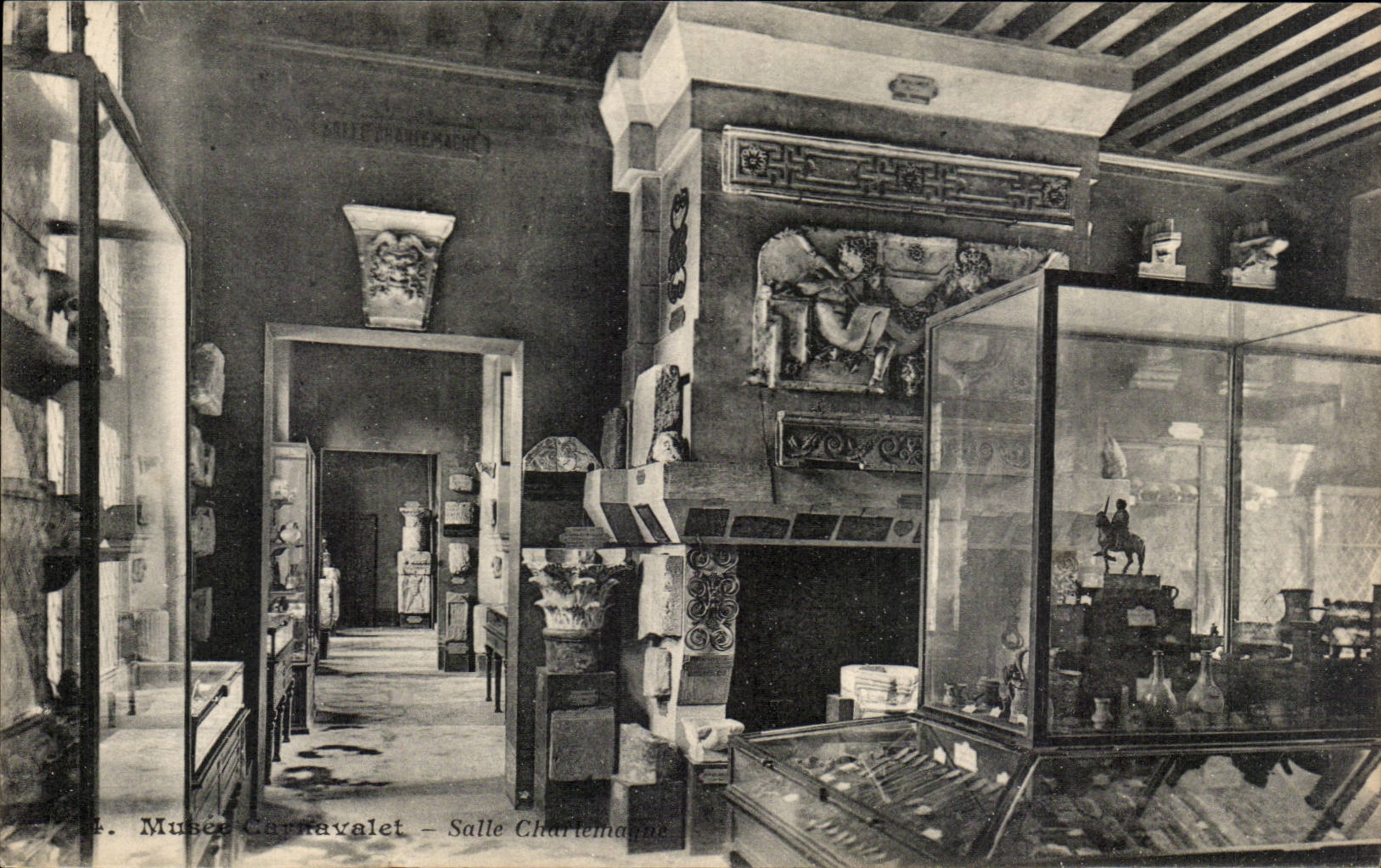 Paris CPA Museum CArnavalet Charlemagne Room