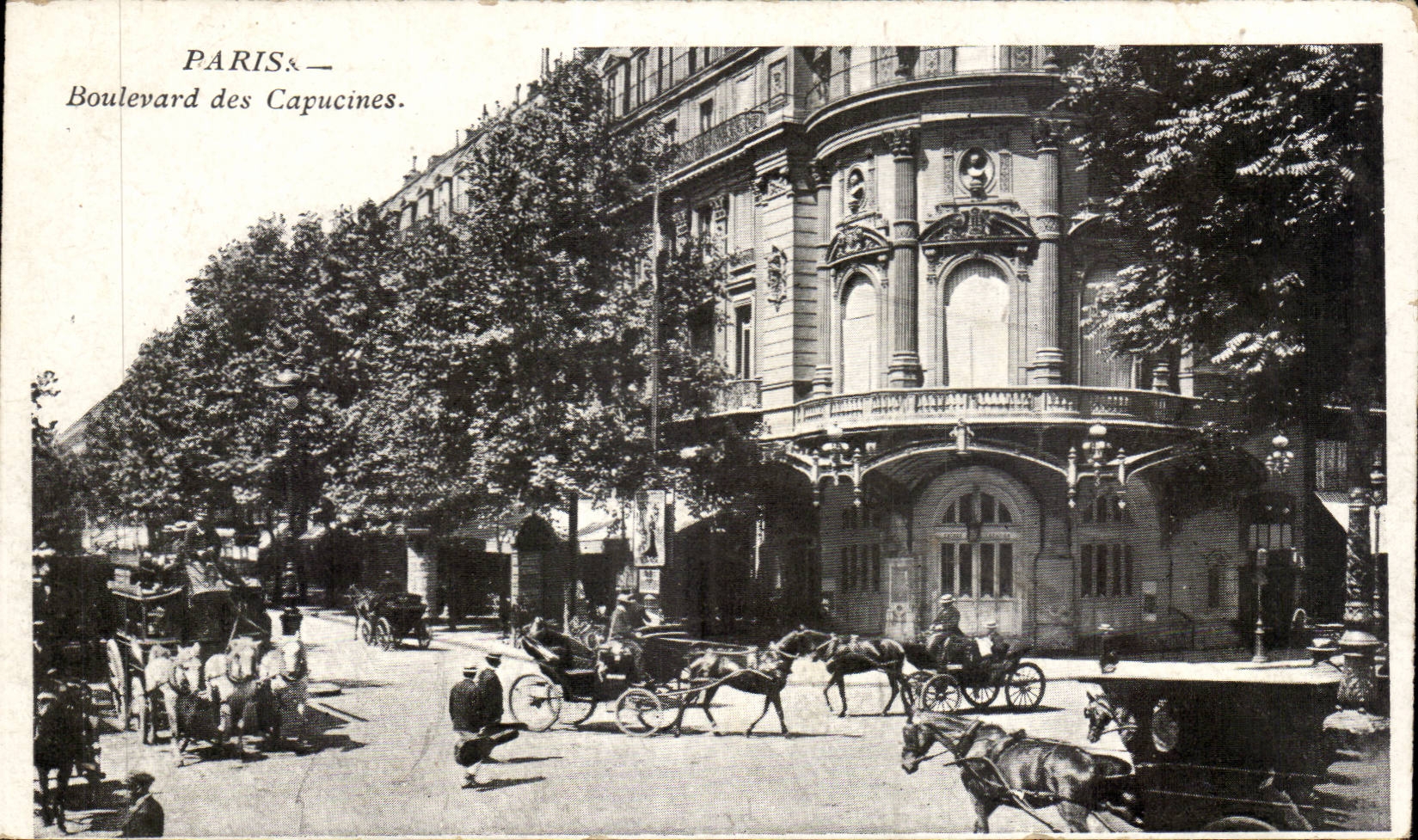 Paris CPA Boulevard des Capucines