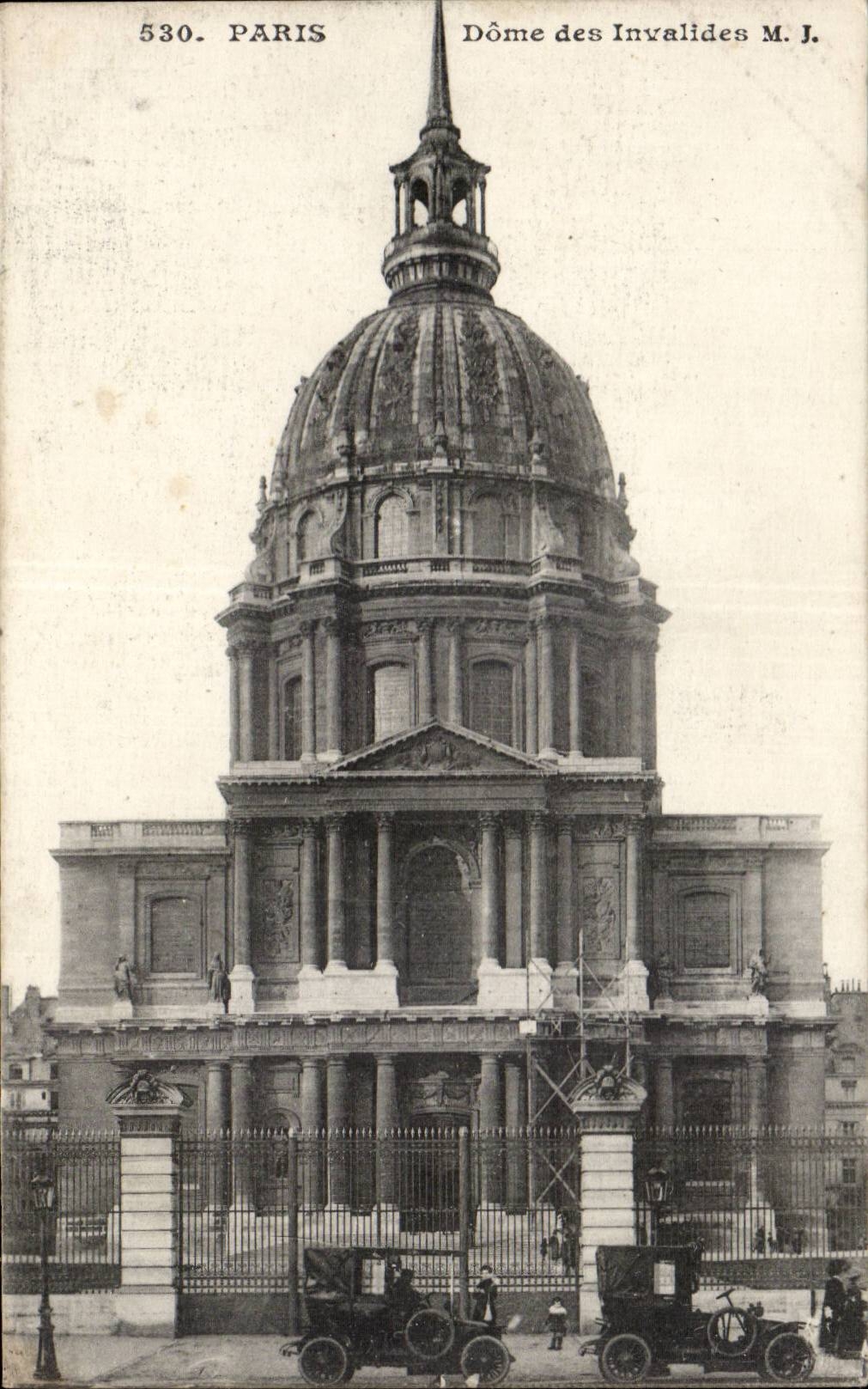 Paris CPA Dome of Invalides