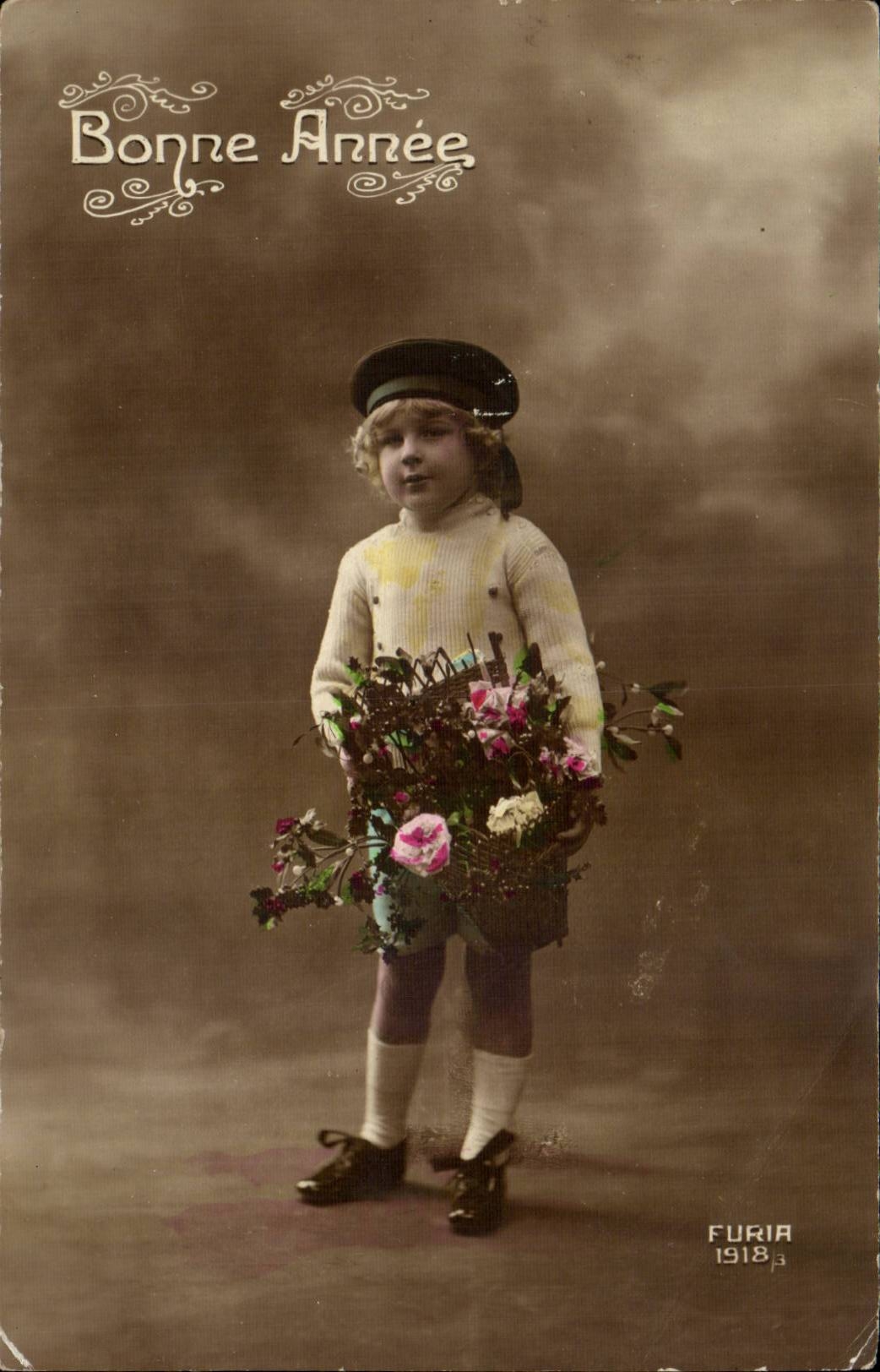 CPA Fantasy Child Happy New Year