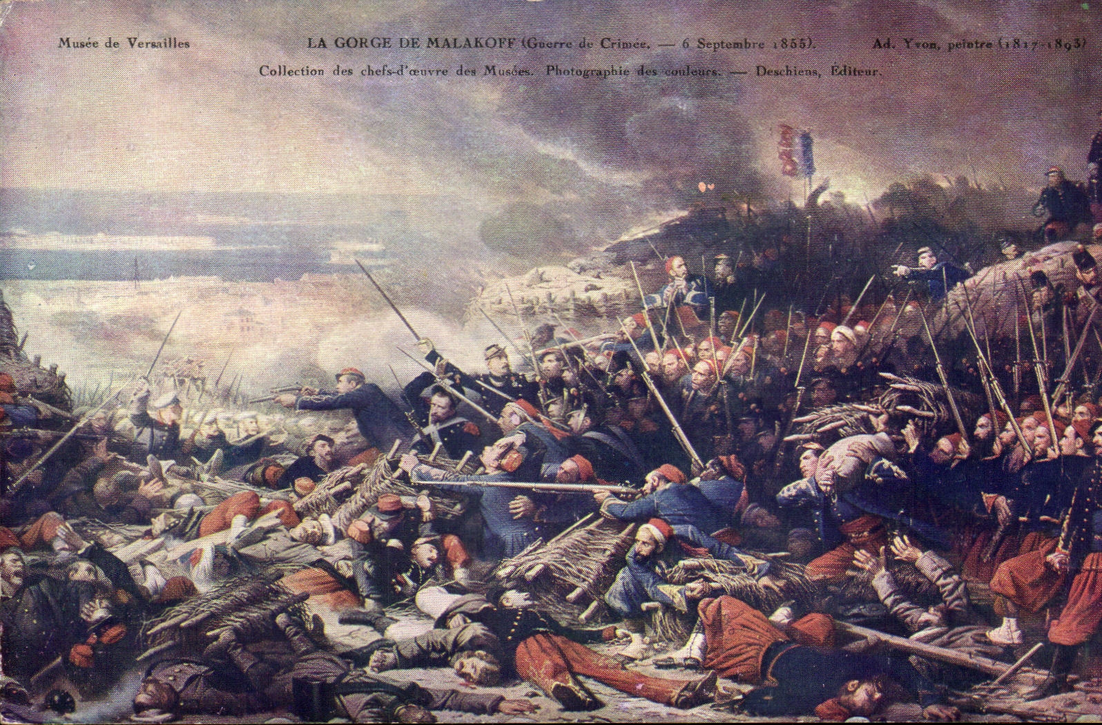 Museum of Versailles CPA the throat of Malakoff (Crimean War September 6th 1855)