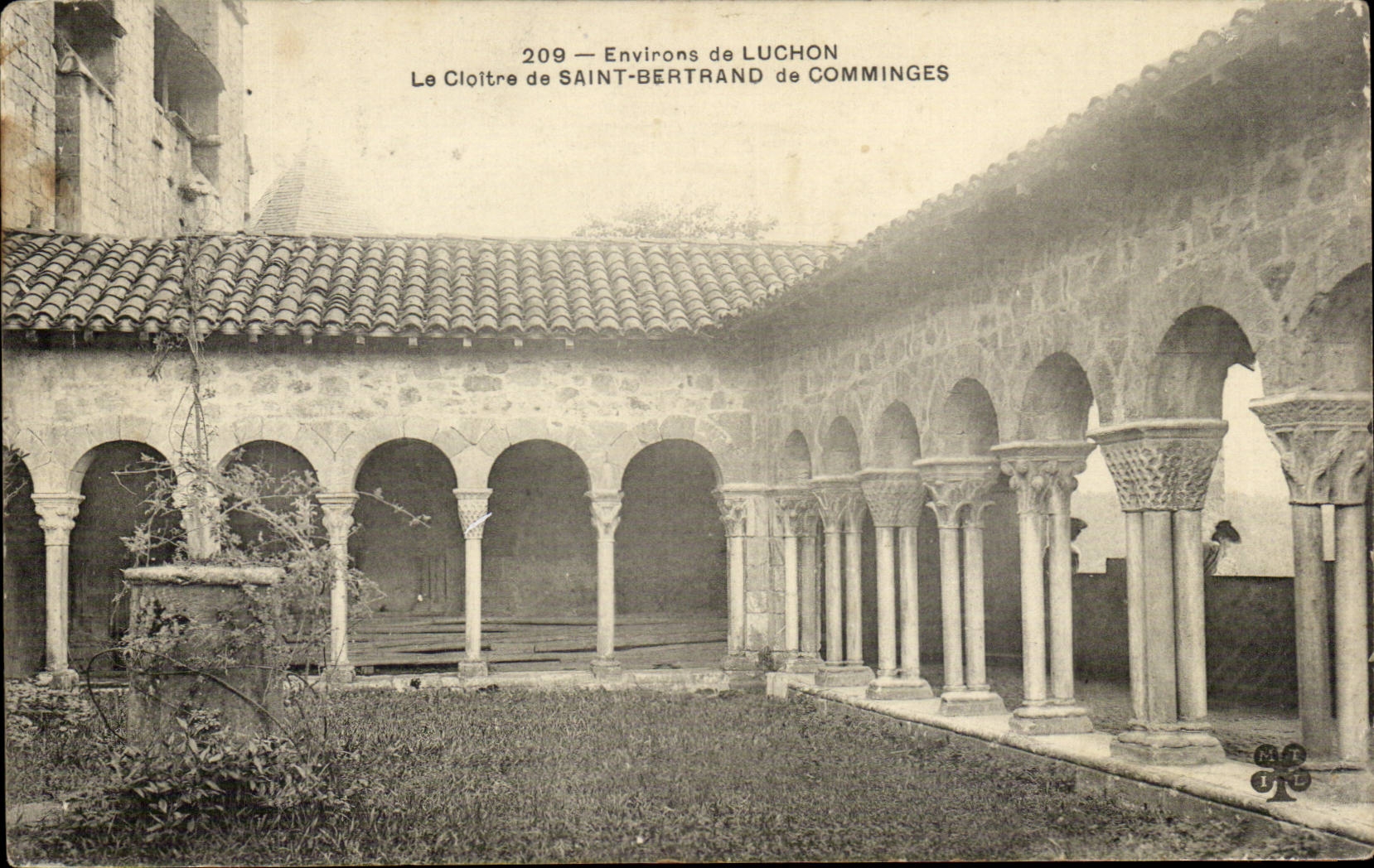 Umlagerungen von Luchon CPA das Kloster von Saint Bertrande de Comminges