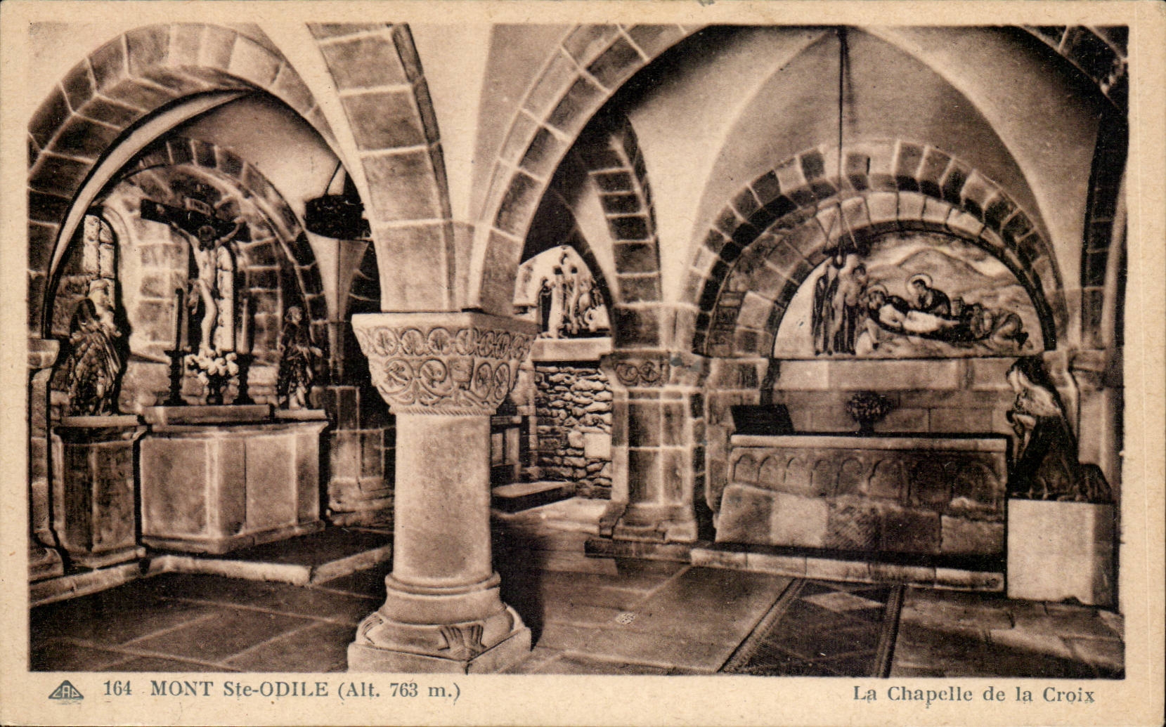 Str Odile CPA anbringen die Wolbung des Kreuzes