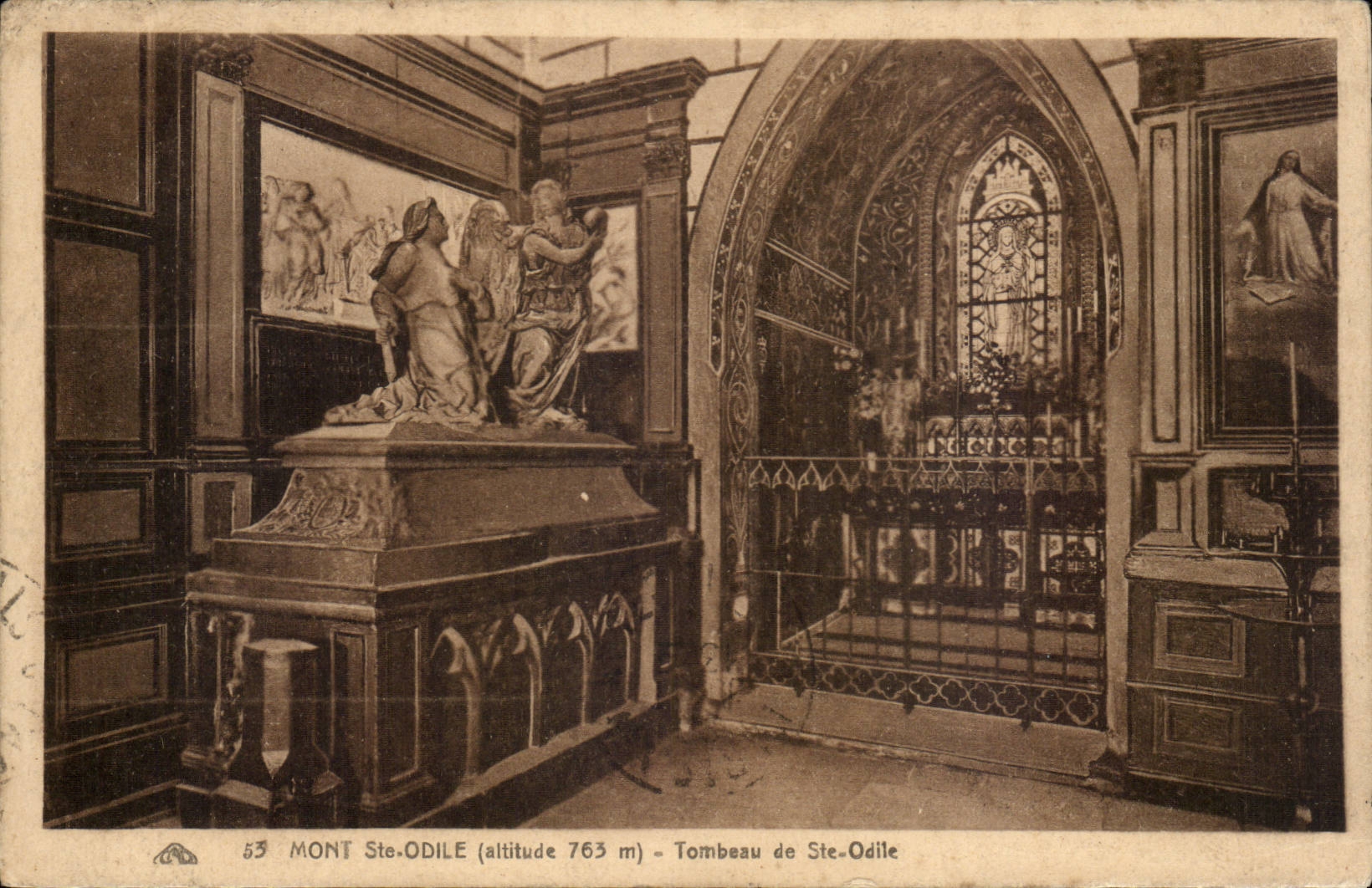 Grab Str-Odile CPA anbringen