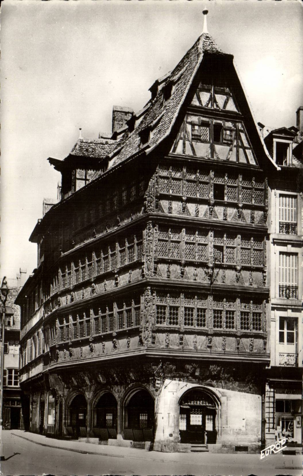 Strasbourg MODERN CARD Kammerzell House
