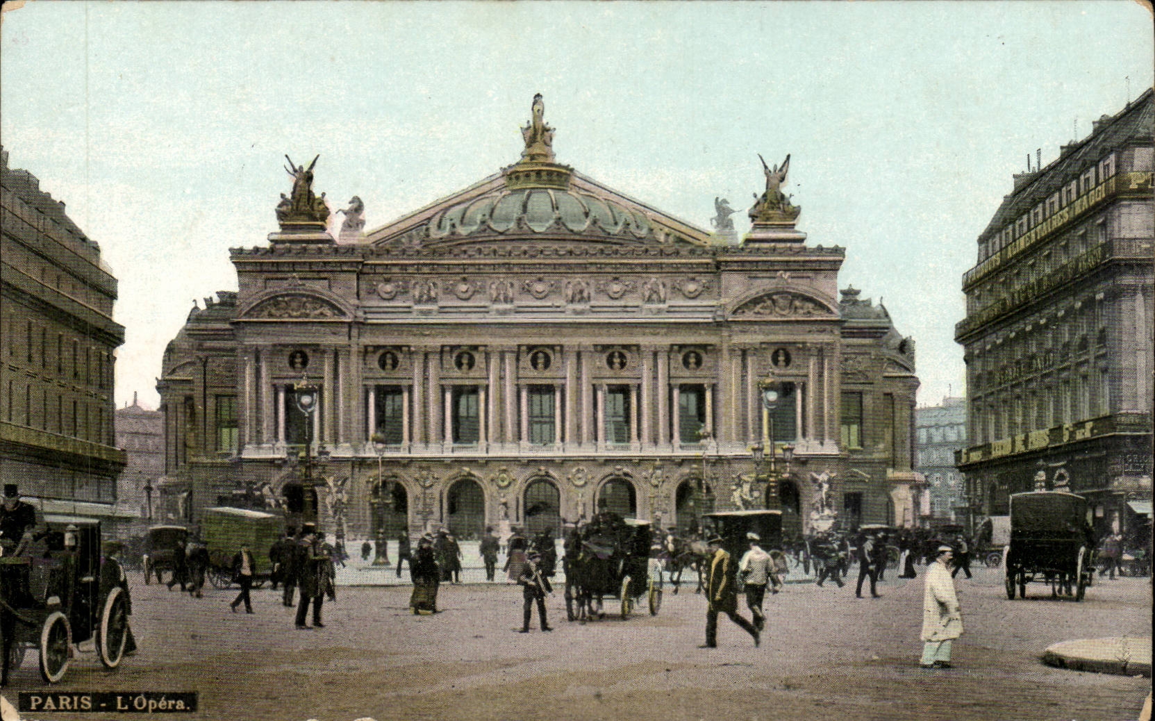 Paris CPA L'opera