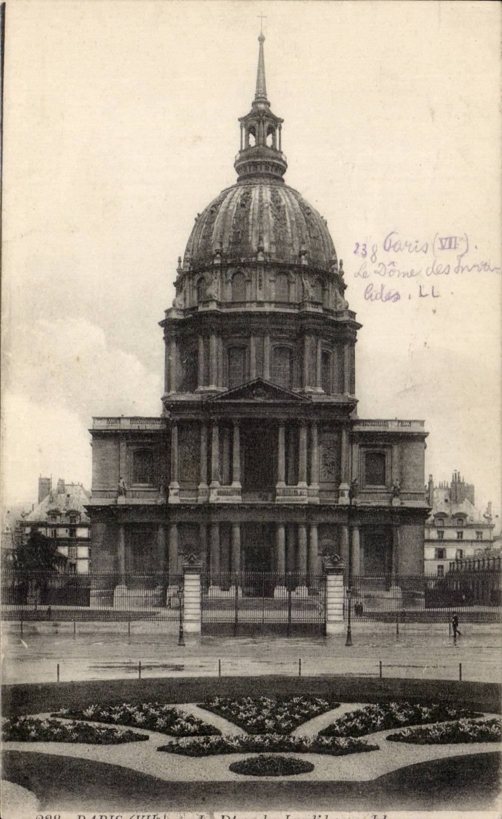 Paris CPA the Dome of Invalides