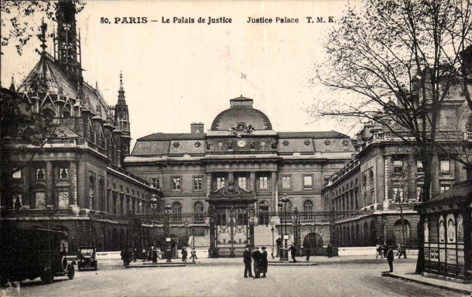 Paris CPA Le palais de Justice 