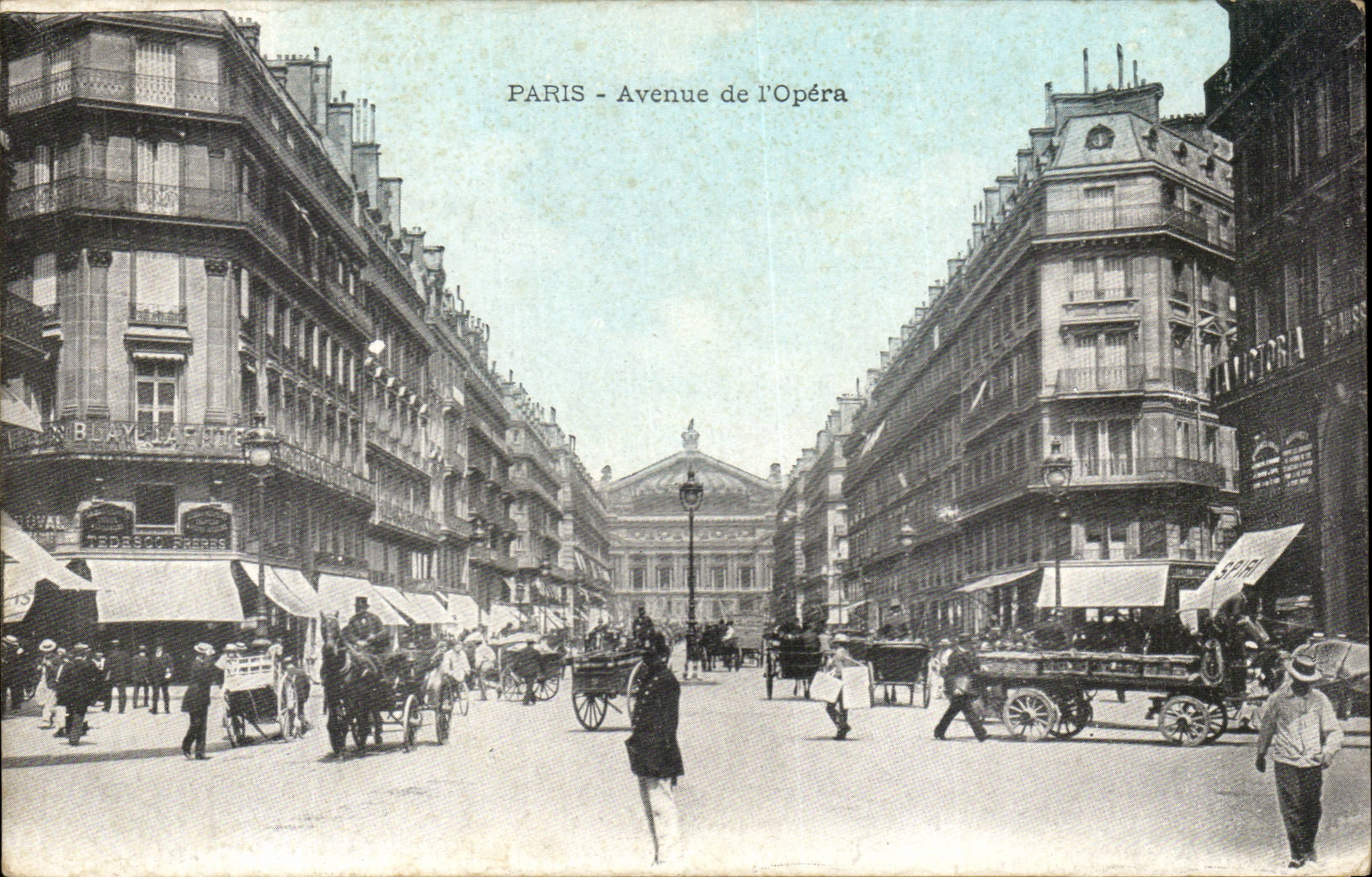 Paris CPA Which occurred of the Opera