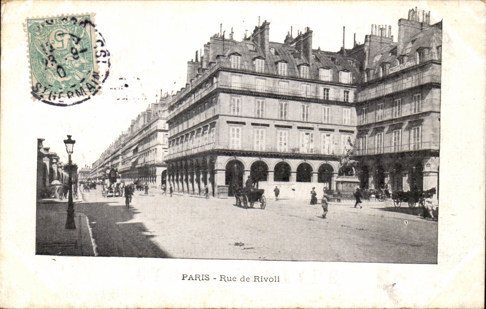 Paris CPA Rue de Rivoli