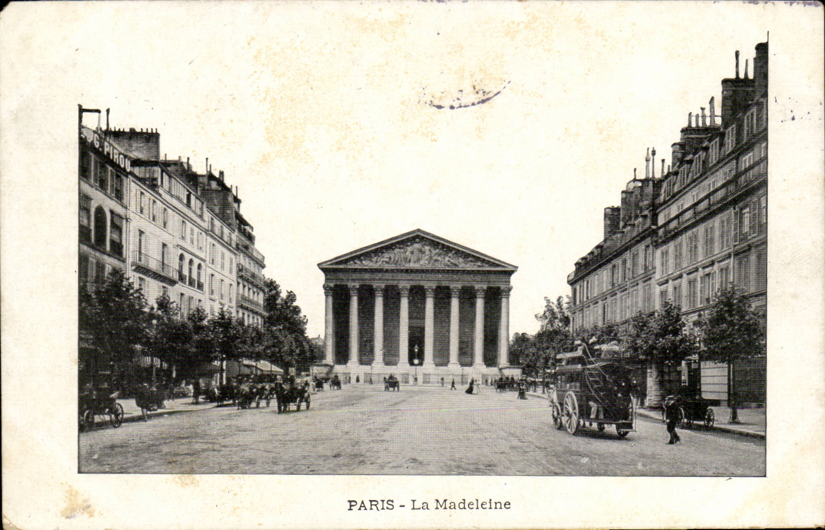 Paris CPA the Madeleine