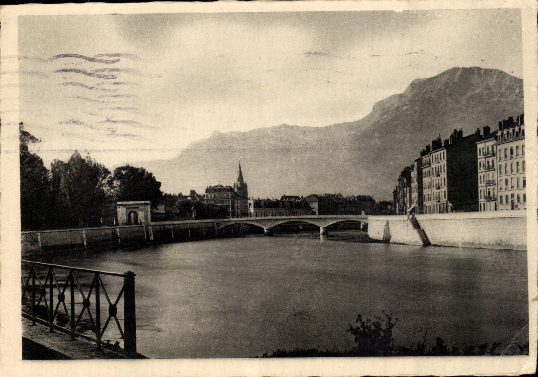 CPA Grenoble Isere und die Alpen