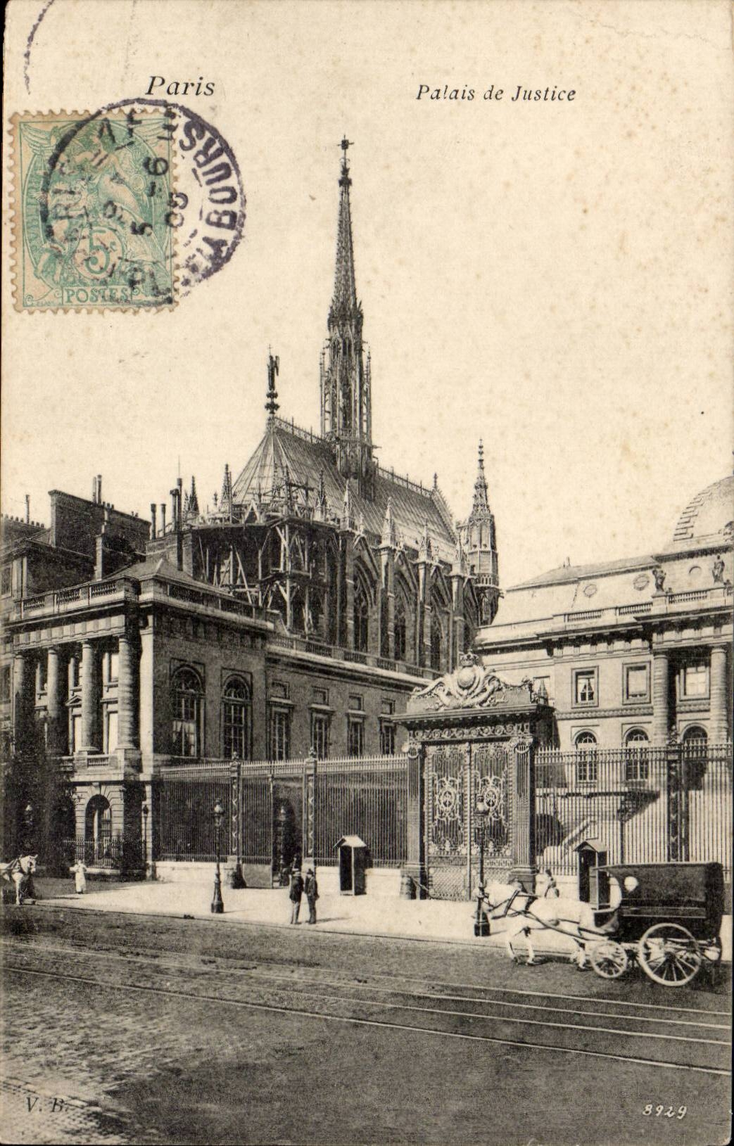 Paris CPA Palais de Justice