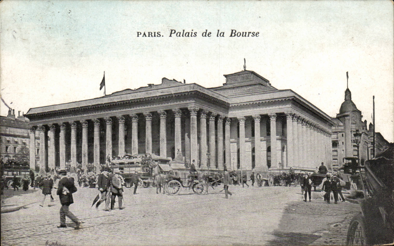 Paris CPA Palate of the Stock Exchange