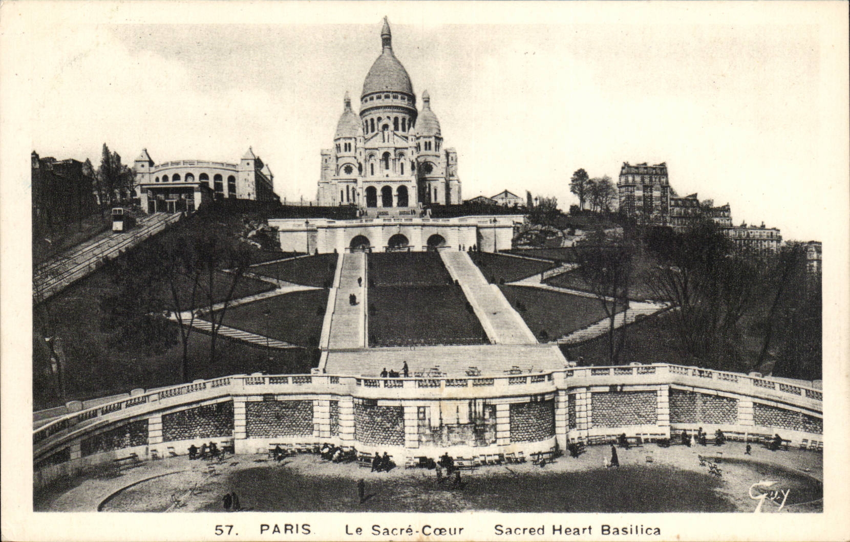 Paris CPA Sacre Coeur Montmartre