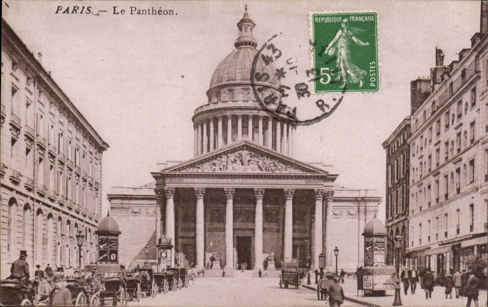 Paris CPA the Pantheon