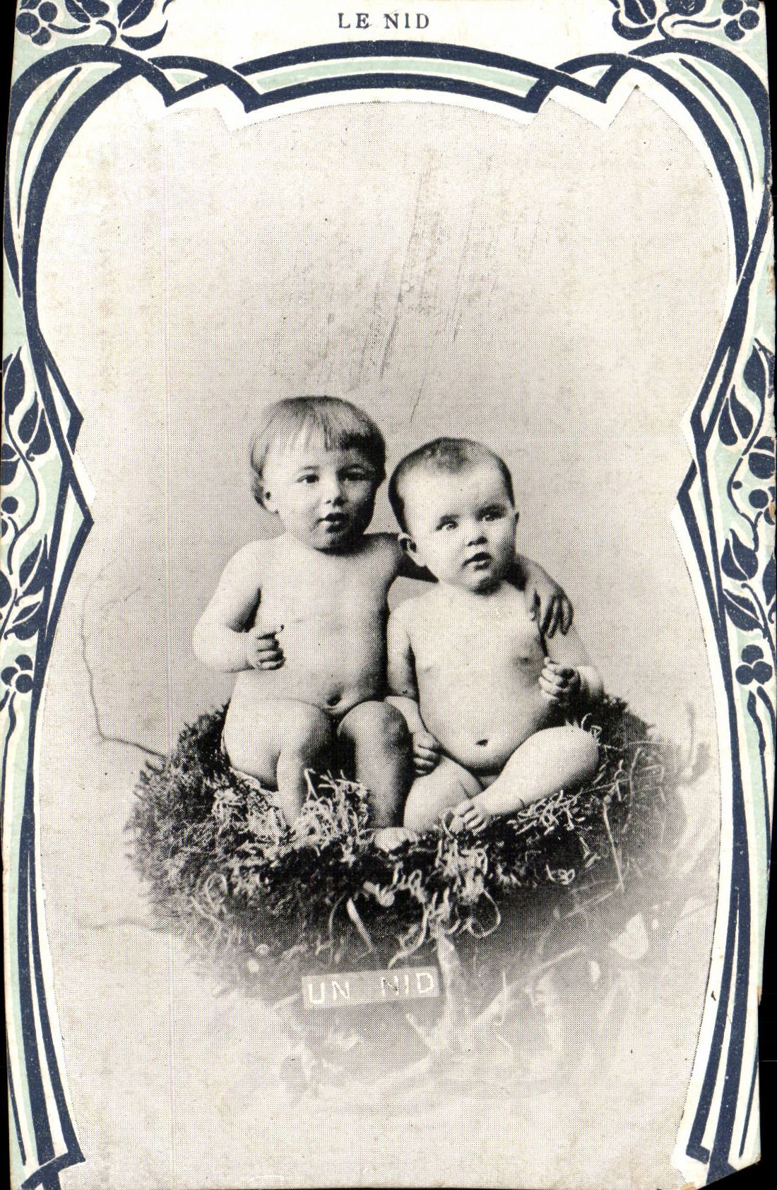 CPA Fantasy Children the nest