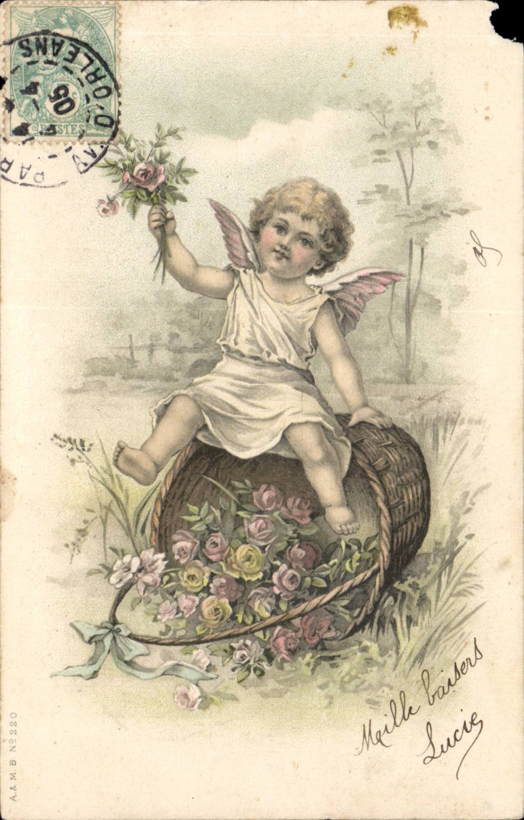 CPA Fantasy Child Angel Angel