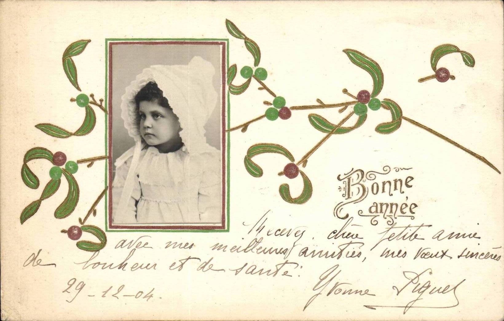 CPA Fantasy Child Happy New Year