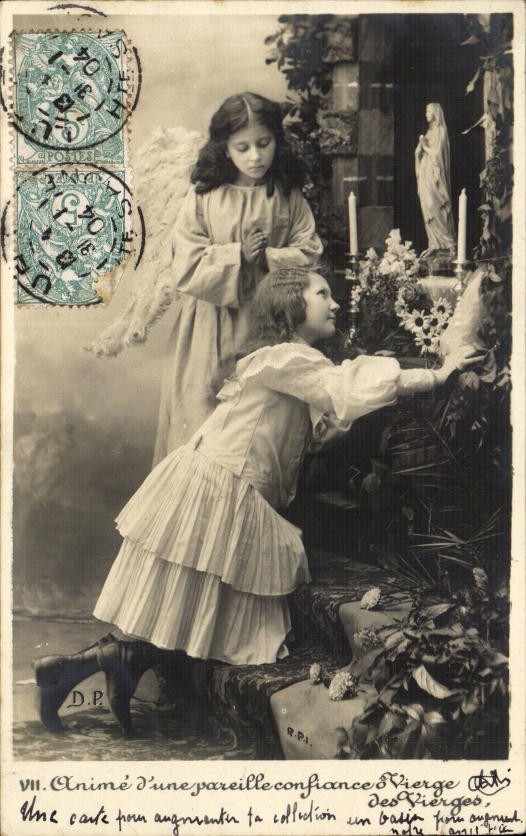 CPA Fantasy Children Animates of a similar confidence