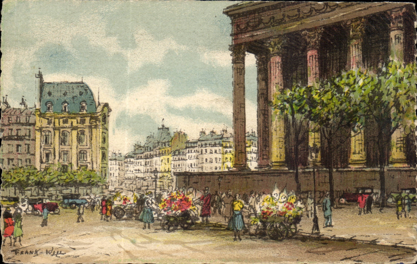 Paris CPA the Madeleine