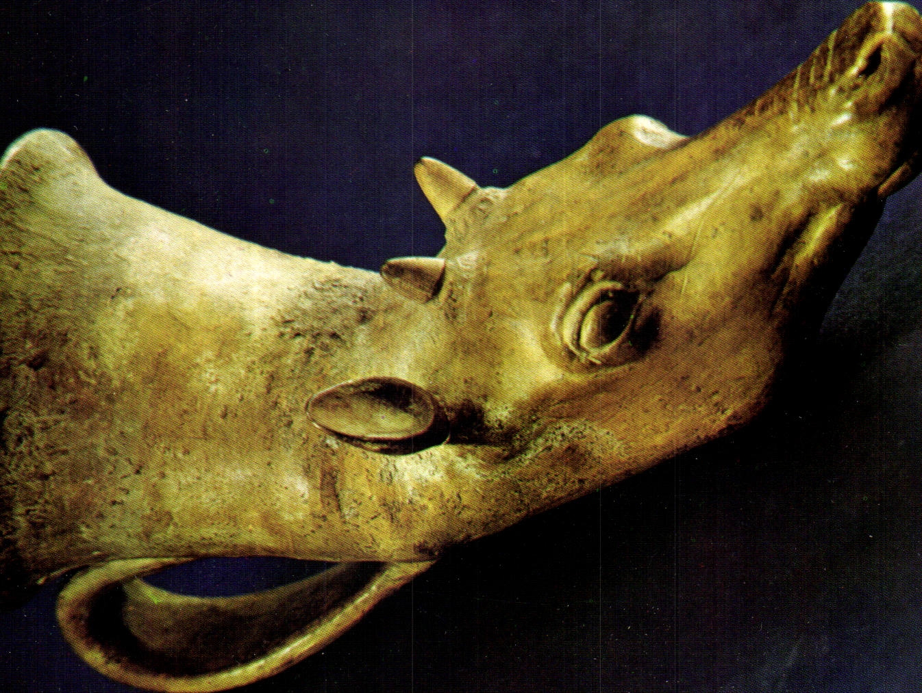 MODERN CARD rython italiote (4th century before JC)