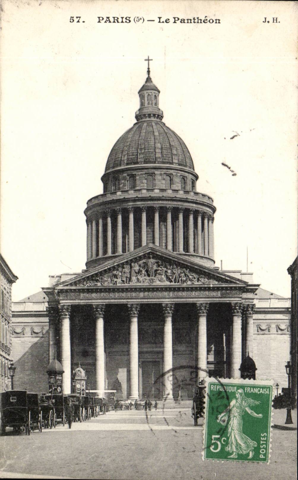 Paris CPA the Pantheon
