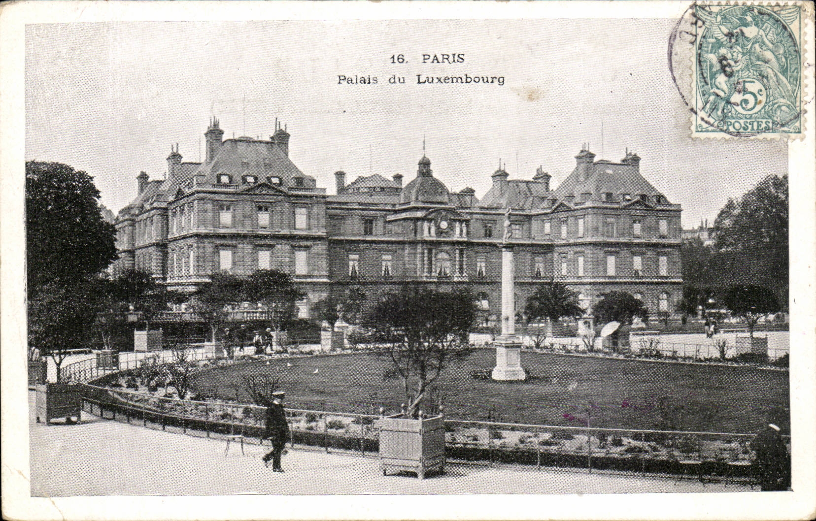 Paris CPA Palate of Luxembourg