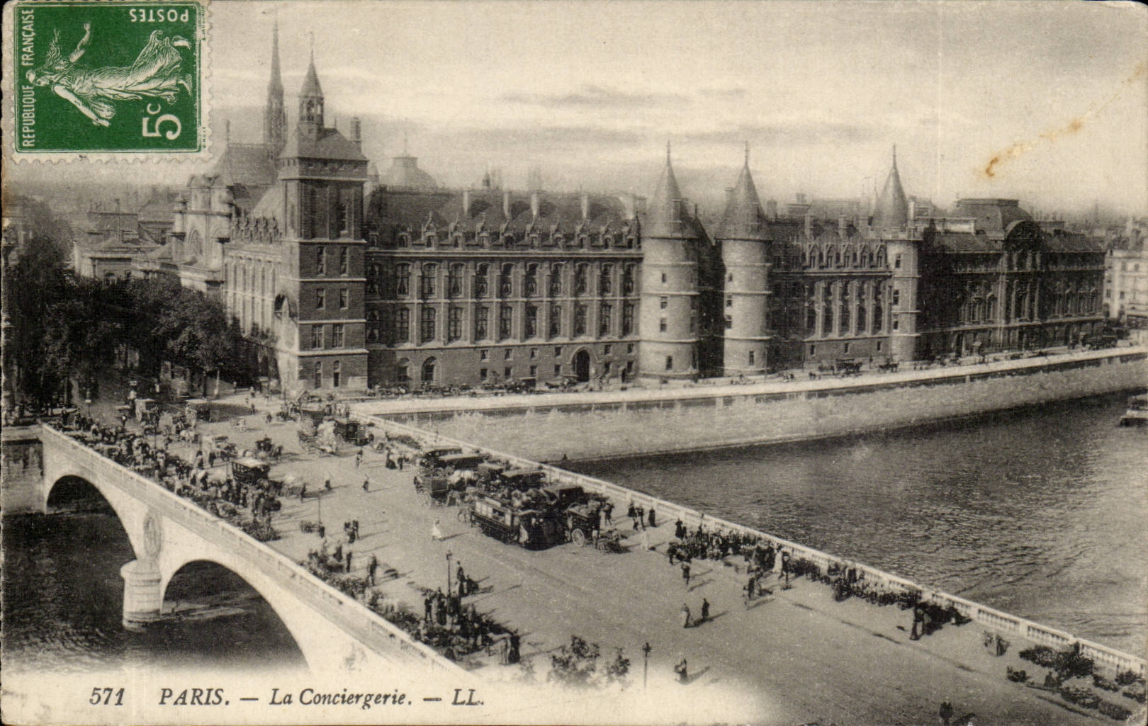 Paris CPA la conciergerie