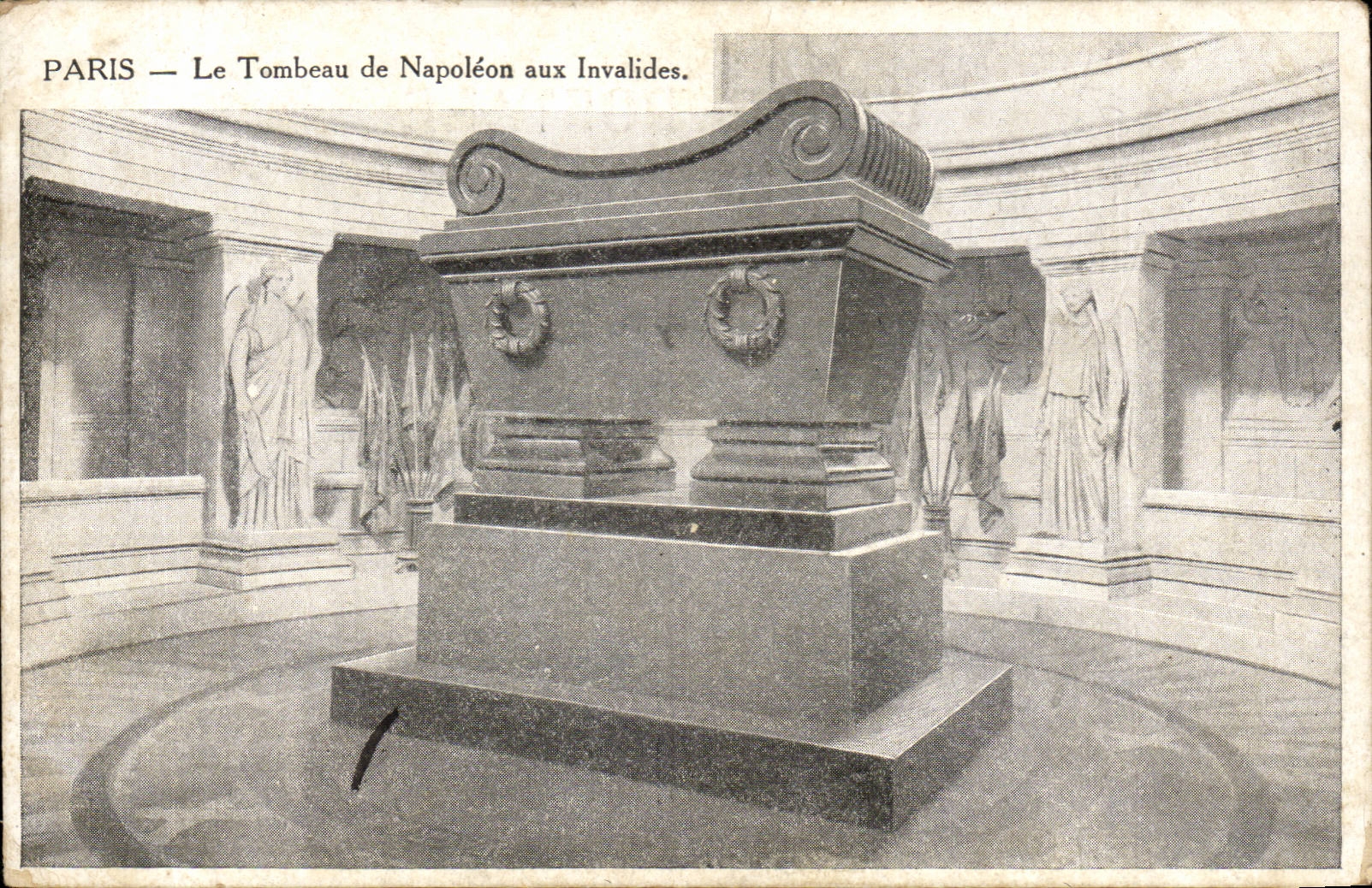 Paris CPA Tomb of Napoleon to Invalides