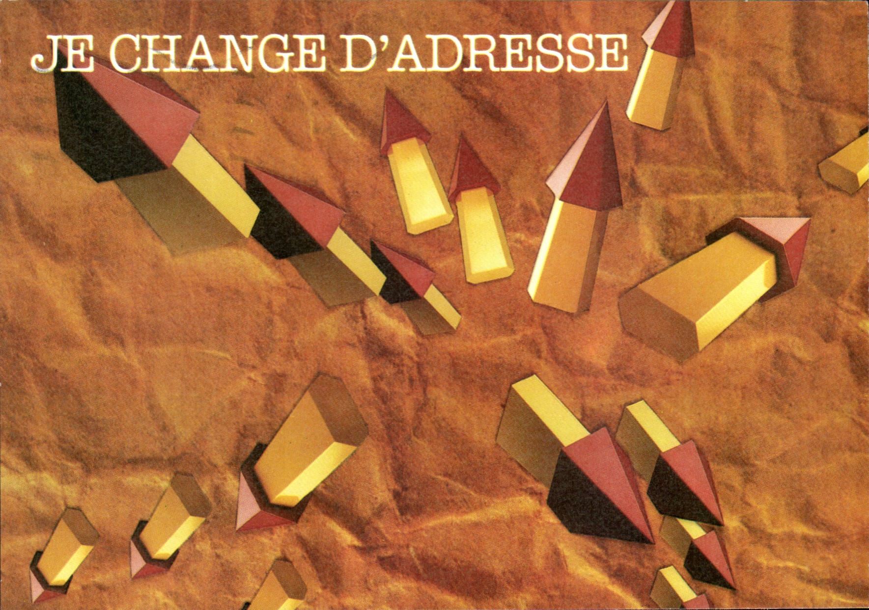 MODERN CARD the Post office I change address