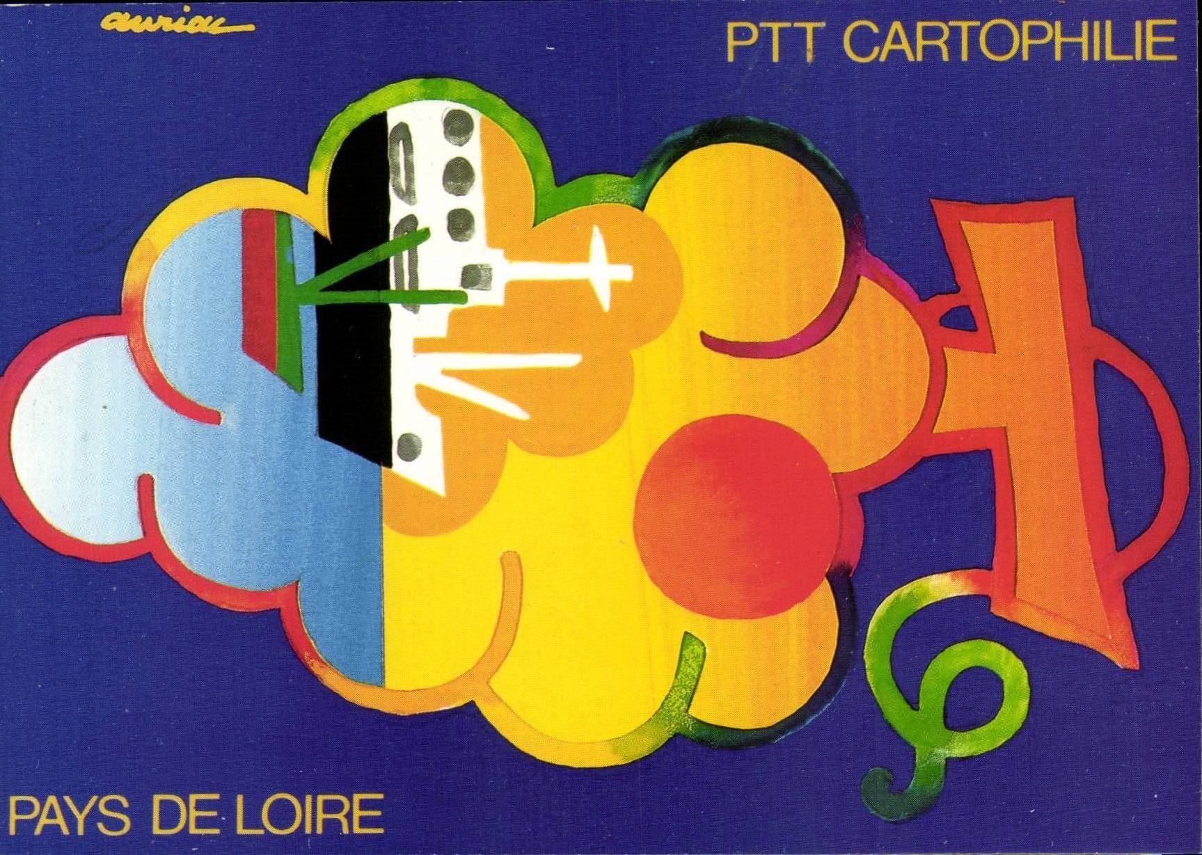 MODERN CARD Cartophilie Country of the Loire