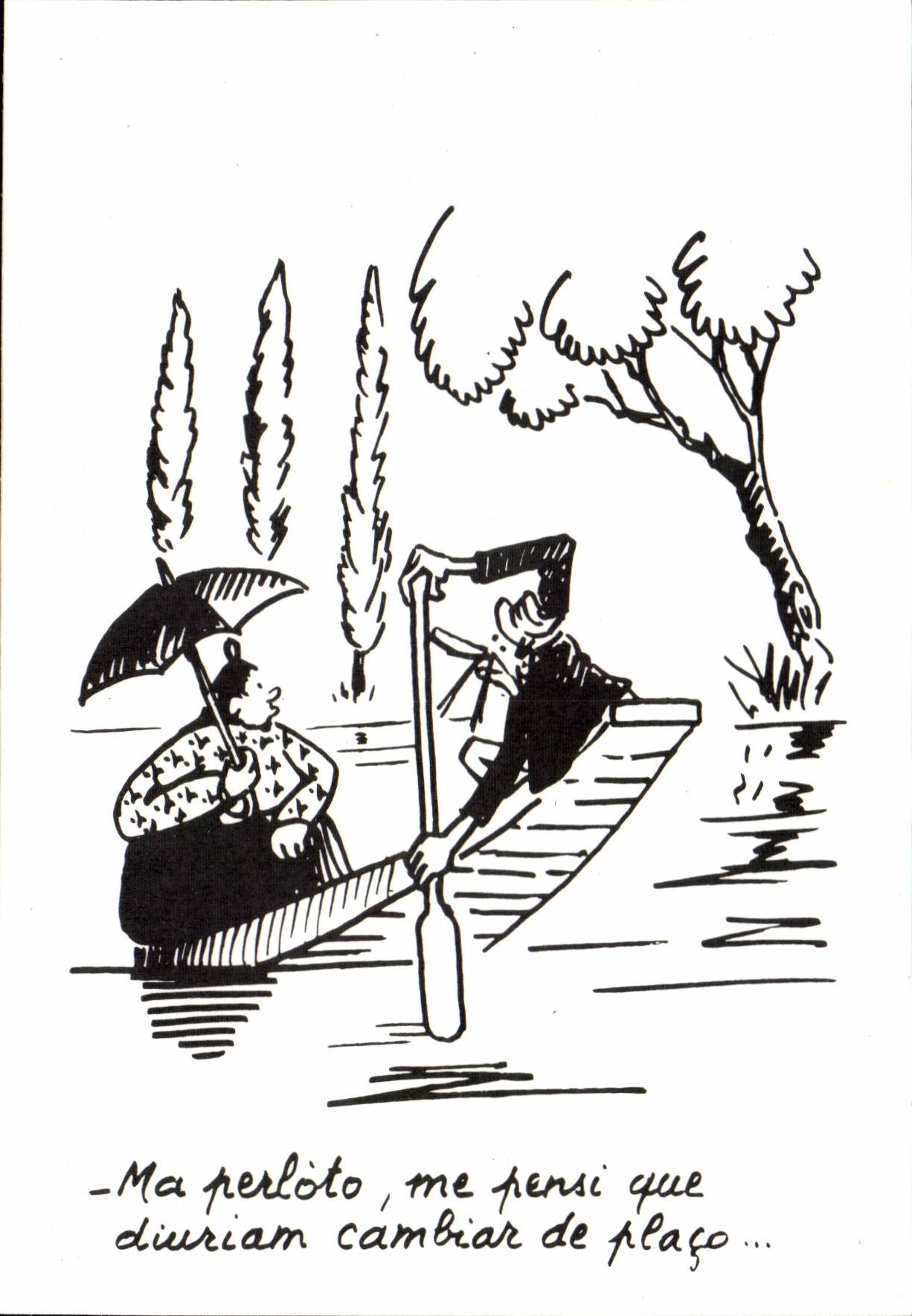 CPM Humour Dessin de Charles Mouly Nautisme