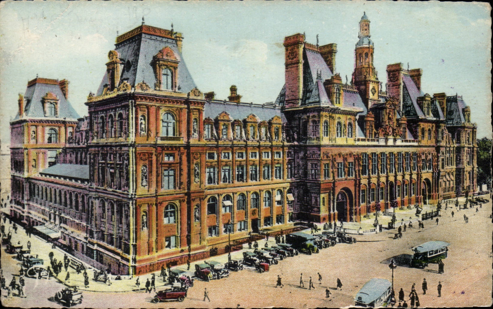 Paris CPA Hotel de ville