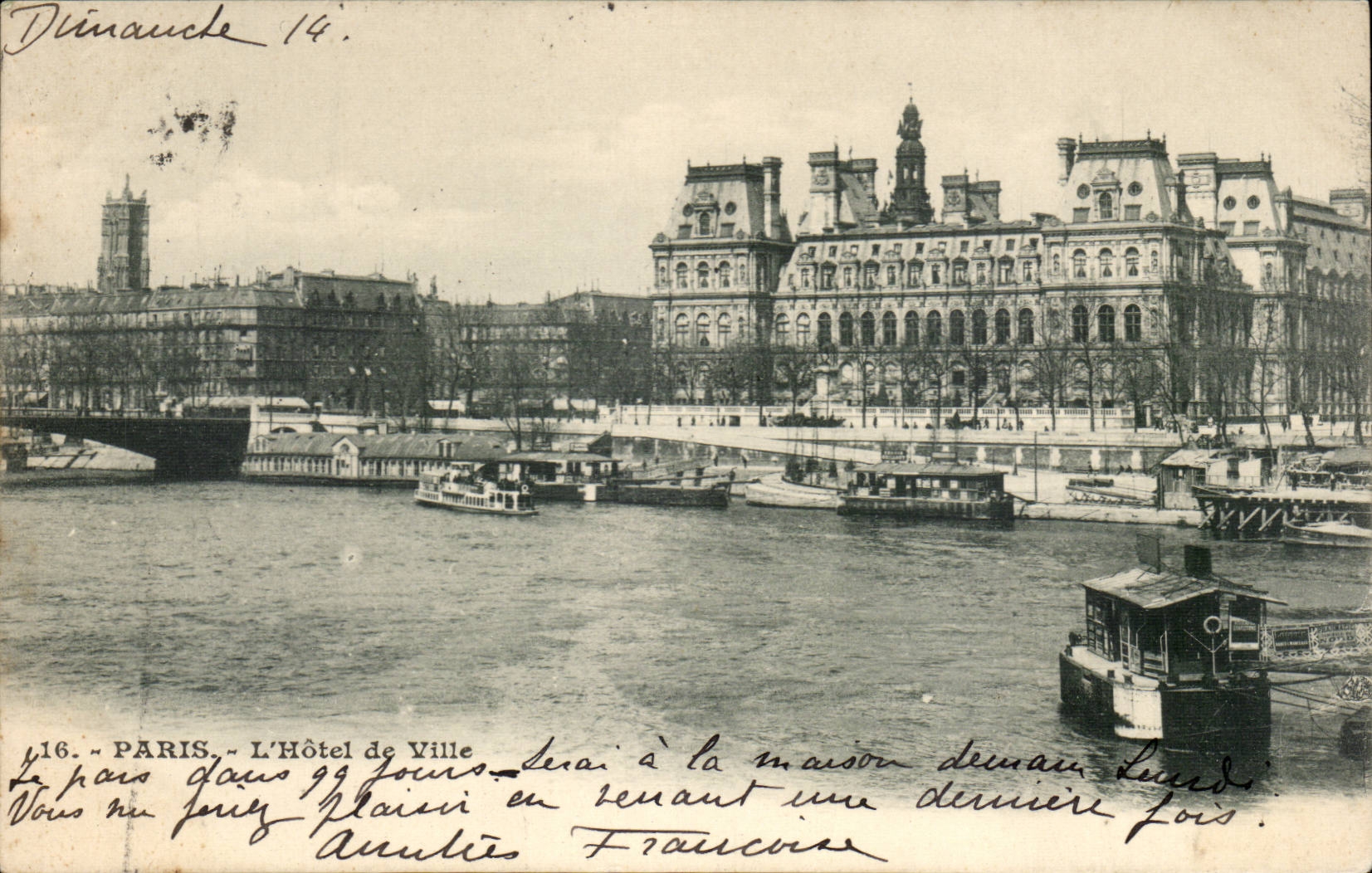 Paris CPA Hotel de ville