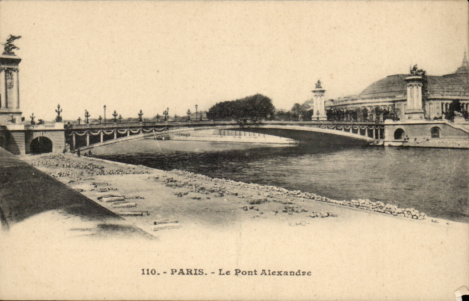 Paris CPA the bridge Alexandre