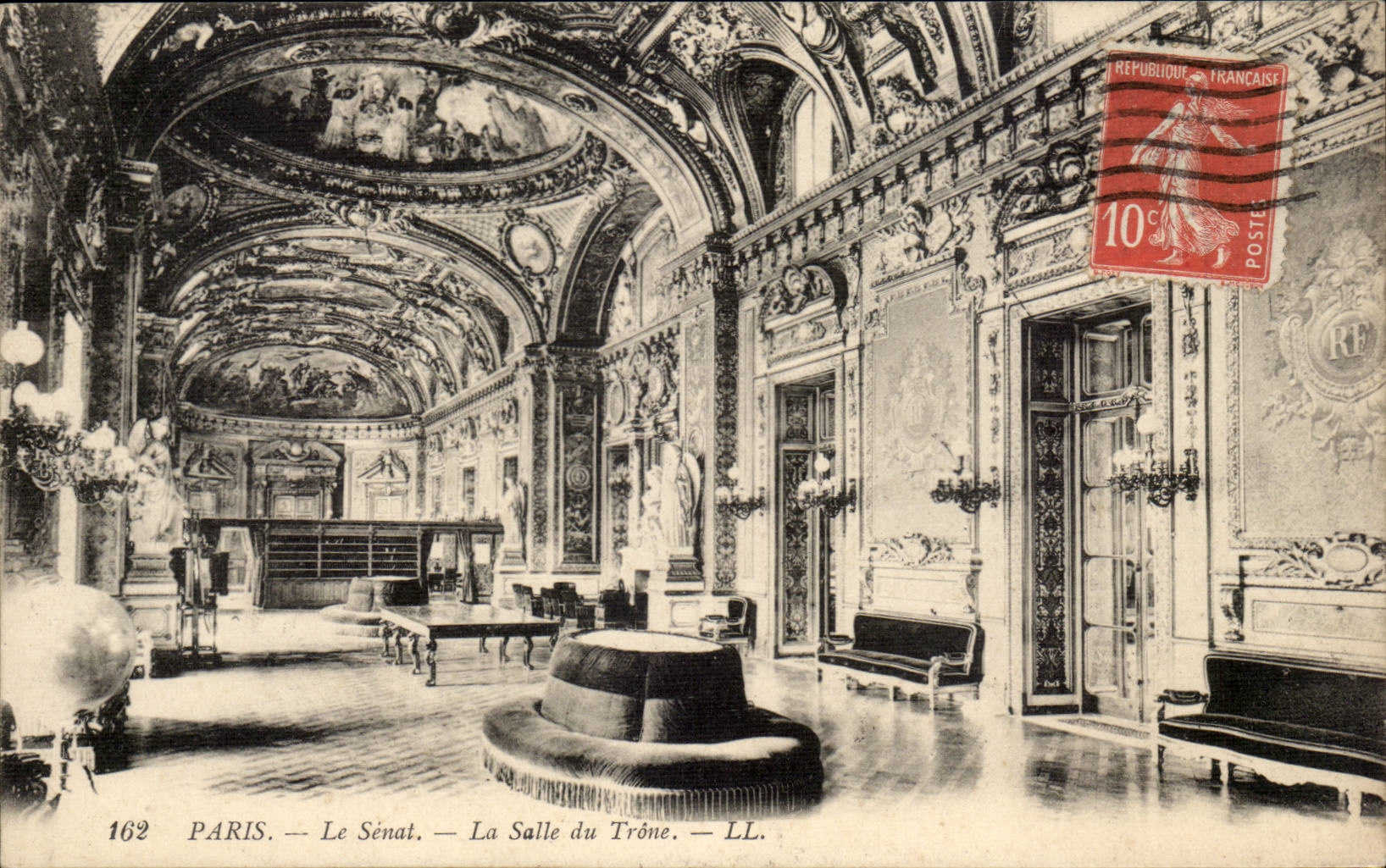 Paris CPA the Senate the throne room