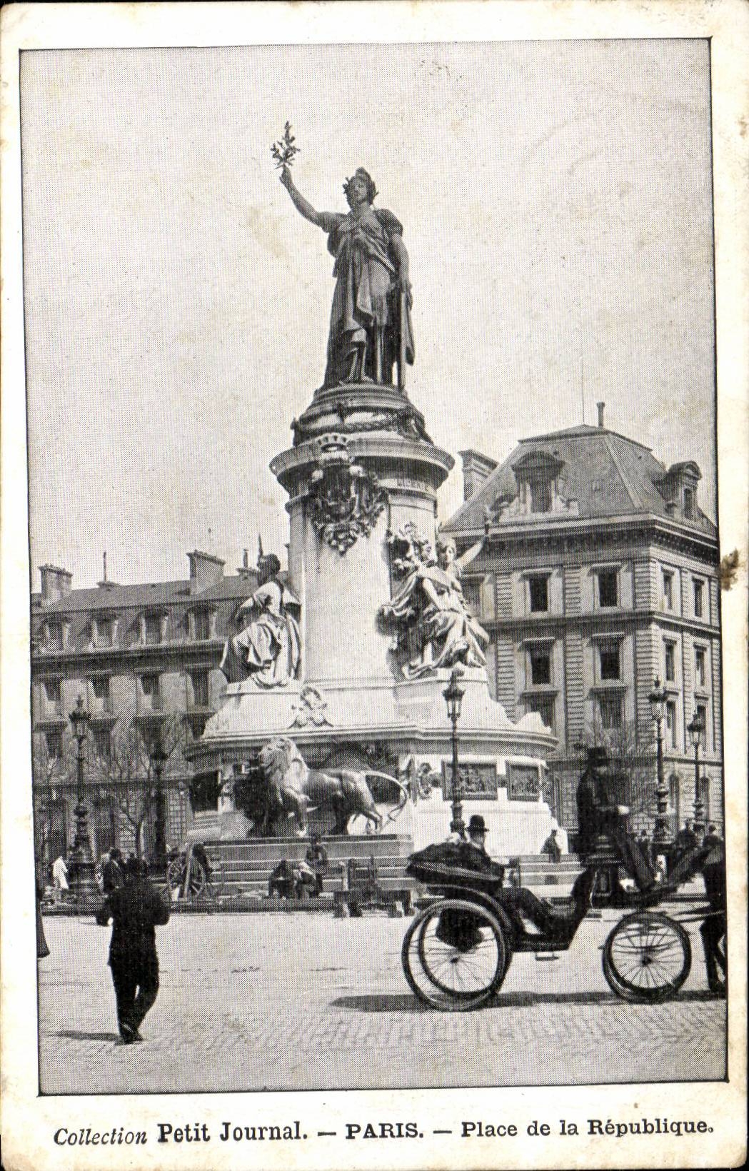 Paris CPA Places Republic