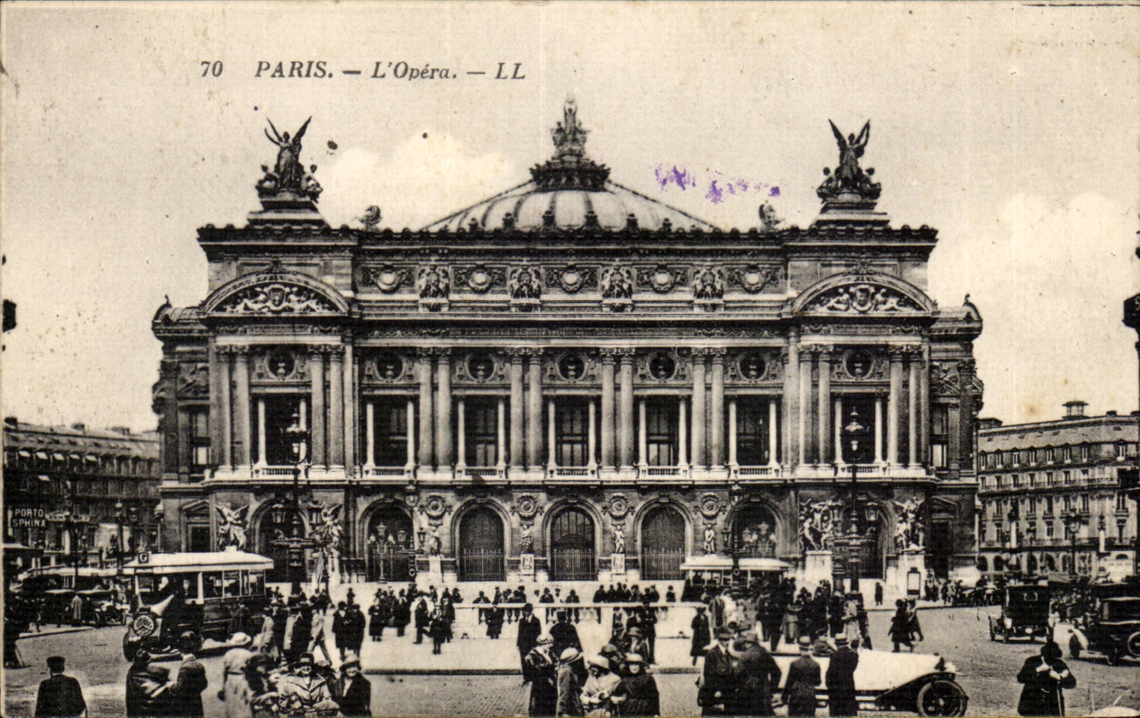 Paris CPA L'opera