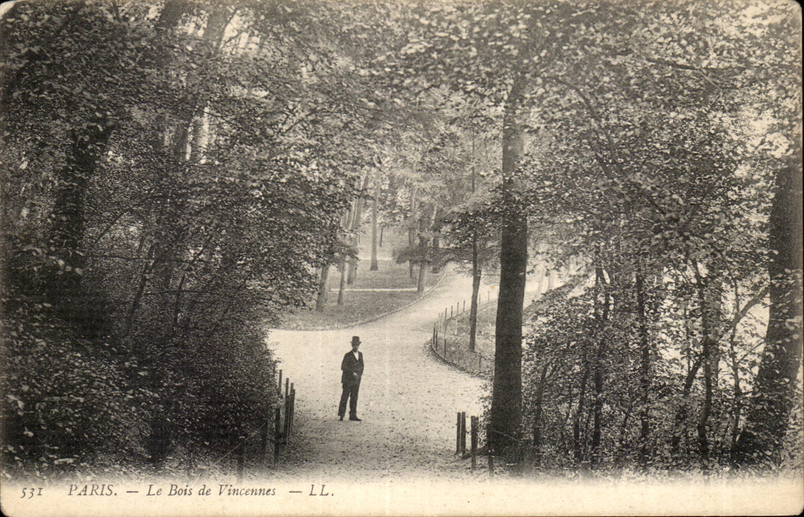 Paris CPA the Wood of Vincennes