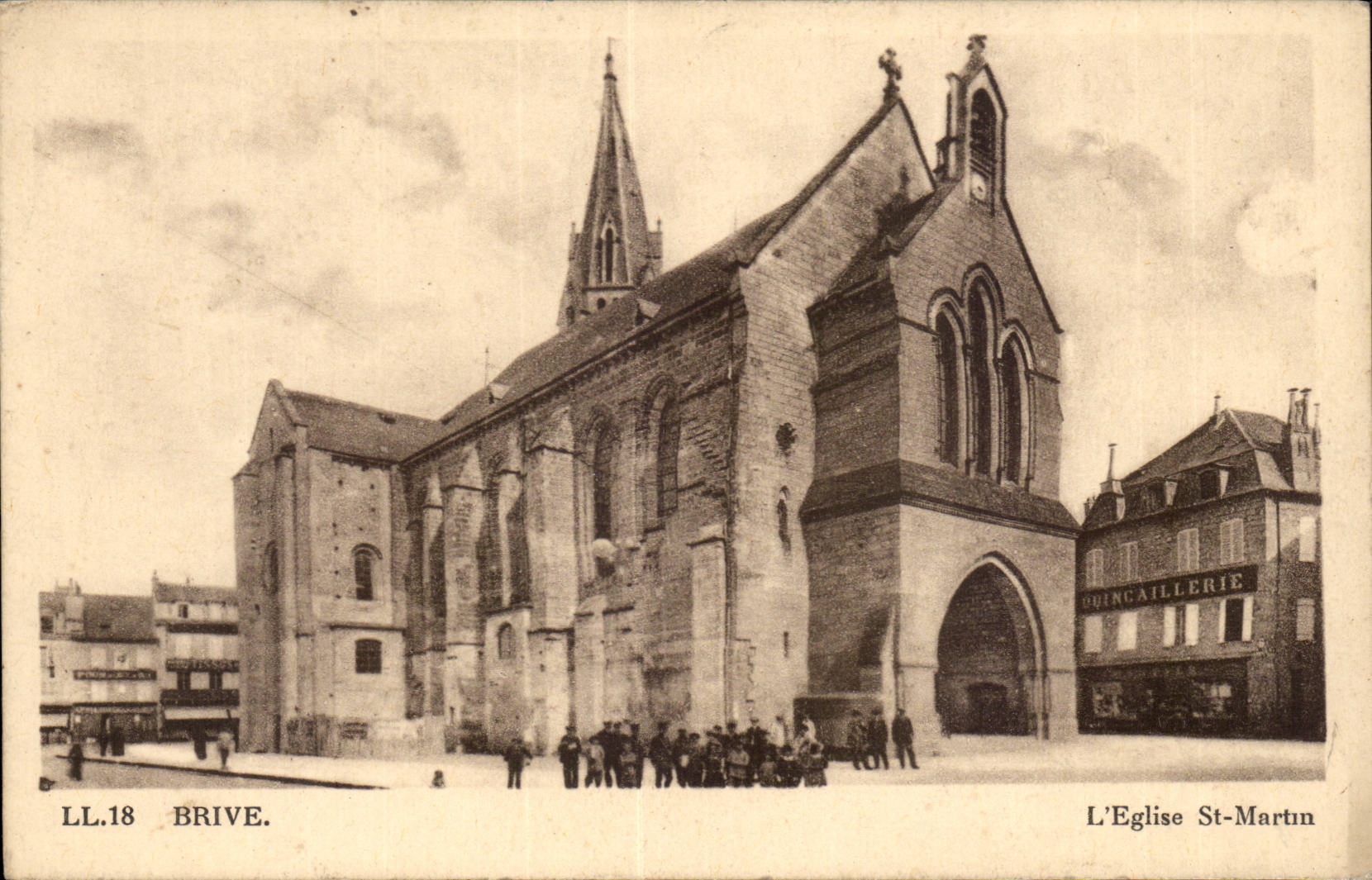 Brive CPA the church St Martin
